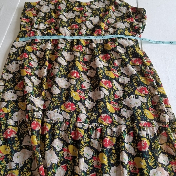 J. Crew  Mercantile Floral Maxi Sundress Summer dress  Size 14 - Picture 4 of 8